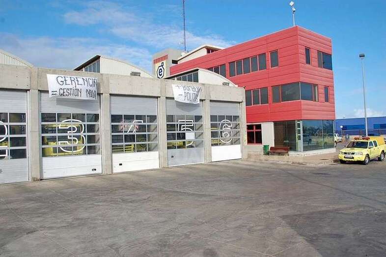 Parque de bomberos de Telde (Foto TA)